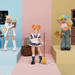 Peach Riot Rush Hour Series Figures