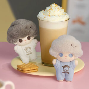 DIMOO Crush on Coffee Series- Soft Faced Plush Keychain Blind Box