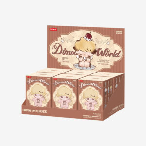DIMOO Crush on Coffee Series- Soft Faced Plush Keychain Blind Box